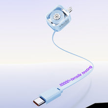 Load image into Gallery viewer, POWER LOOP Ultra-Fast Retractable Wall Charger with Three Charging Ports.