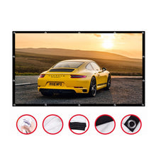 Load image into Gallery viewer, Movie Night Magic 120-inch Portable Projector Screen Unfold and Enjoy