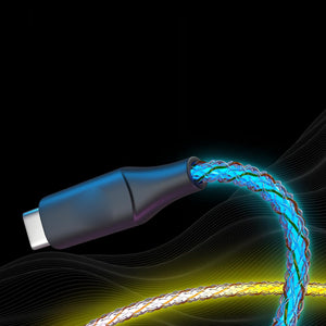 Rainbow Magic Streamer Data Cable Charge Your Phone Super Fast Vista Shops