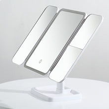 Load image into Gallery viewer, Queenie Vanity Trifold Makeup Mirror with Smart LED Lighting Vista Shops