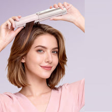 Load image into Gallery viewer, Salon Soft Cordless 2-in-1 Hair Straightener and Curler