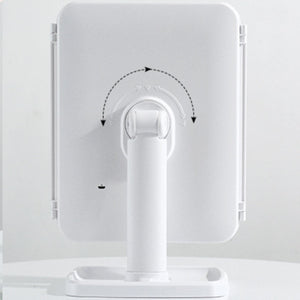 Queenie Vanity Trifold Makeup Mirror with Smart LED Lighting Vista Shops