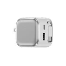 Load image into Gallery viewer, POWER LOOP Ultra-Fast Retractable Wall Charger with Three Charging Ports.