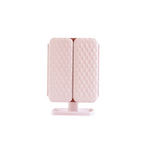 Queenie Vanity Trifold Makeup Mirror with Smart LED Lighting Vista Shops