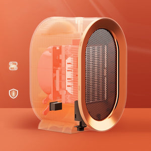 Toasty Temp Premium PTC Desktop 1200W High-Power Heater Vista Shops