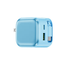 Load image into Gallery viewer, POWER LOOP Ultra-Fast Retractable Wall Charger with Three Charging Ports.