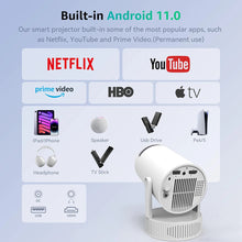 Load image into Gallery viewer, SKYVIEW a Premium Wireless Rechargeable Projector for Indoor / Outdoor Entertainment