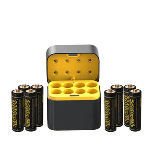 Electra Eco Power House AA And AAA Eight-Slot Rechargeable Batteries