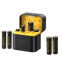Load image into Gallery viewer, Electra Eco Power House AA And AAA Eight-Slot Rechargeable Batteries
