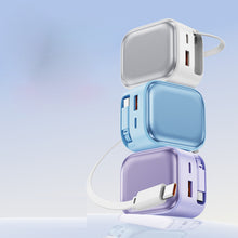 Load image into Gallery viewer, POWER LOOP Ultra-Fast Retractable Wall Charger with Three Charging Ports.