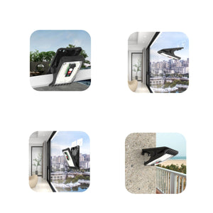 Remote 3 IN 1 Snap And Shine Smart Solar Wall Clip Lamp For Garden, Pool, Study Vista Shops