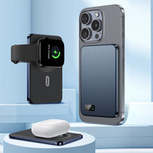Load image into Gallery viewer, UltraThin 3-in-1 Magnetic Wireless Charger