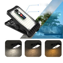 Load image into Gallery viewer, Remote 3 IN 1 Snap And Shine Smart Solar Wall Clip Lamp For Garden, Pool, Study Vista Shops