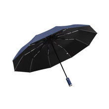 Load image into Gallery viewer, Pathfinder Prime LED Auto Umbrella with Tactical Flashlight