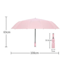 Load image into Gallery viewer, Pathfinder Prime LED Auto Umbrella with Tactical Flashlight