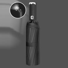Load image into Gallery viewer, Pathfinder Prime LED Auto Umbrella with Tactical Flashlight