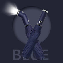 Load image into Gallery viewer, Pathfinder Prime LED Auto Umbrella with Tactical Flashlight
