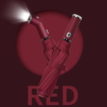 Load image into Gallery viewer, Pathfinder Prime LED Auto Umbrella with Tactical Flashlight