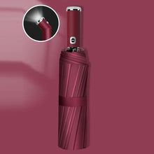 Load image into Gallery viewer, Pathfinder Prime LED Auto Umbrella with Tactical Flashlight