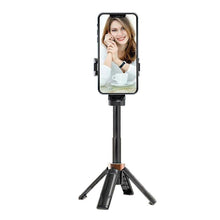 Load image into Gallery viewer, Big Shots Mini Selfie Stick Tripod 4-in-1 Ultra-Compact 11cm with Bluetooth Remote