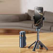 Load image into Gallery viewer, Big Shots Mini Selfie Stick Tripod 4-in-1 Ultra-Compact 11cm with Bluetooth Remote