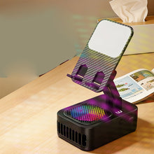 Load image into Gallery viewer, BreezyBeats 3-in-1 Station with Bluetooth Speaker, Mini Fan and Phone Holder