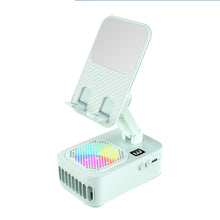Load image into Gallery viewer, BreezyBeats 3-in-1 Station with Bluetooth Speaker, Mini Fan and Phone Holder