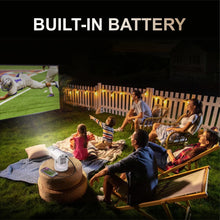 Load image into Gallery viewer, SKYVIEW a Premium Wireless Rechargeable Projector for Indoor / Outdoor Entertainment