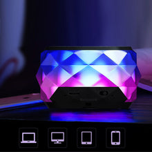 Load image into Gallery viewer, Candylight LED Stereo Bluetooth Mini Speaker And MP4 Player