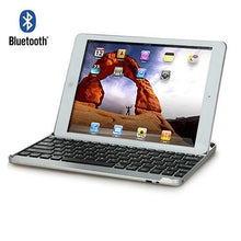 Load image into Gallery viewer, iPad &amp; mini Space Age High Grade Aluminium case with Bluetooth keyboard - VistaShops - 1