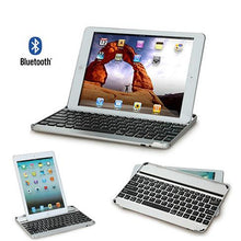 Load image into Gallery viewer, iPad &amp; mini Space Age High Grade Aluminium case with Bluetooth keyboard - VistaShops - 2