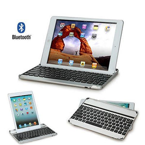 iPad & mini Space Age High Grade Aluminium case with Bluetooth keyboard - VistaShops - 2